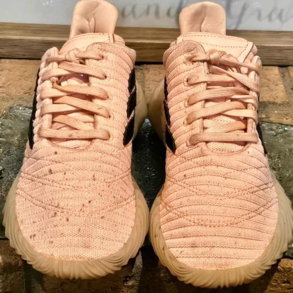 Adidas Sobakov Sneaker 'Clear Orange' Lght Pink Mns 7.5 #BB7619